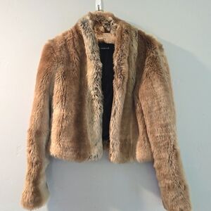 Trouve Faux Fur Jacket